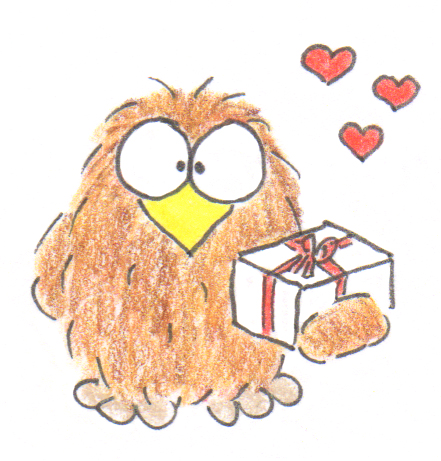 Niki Owl gift of love